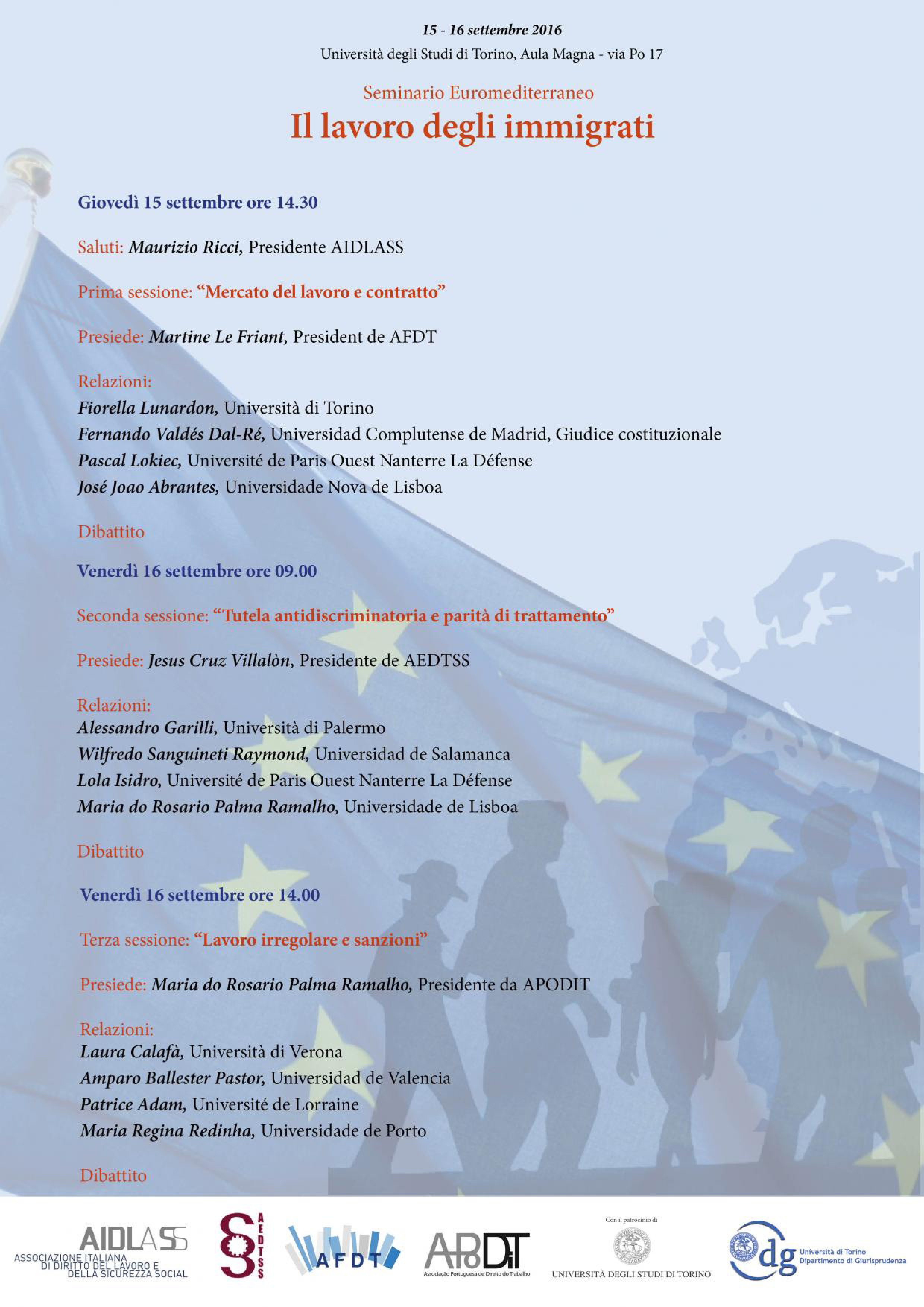 Torino, 15 settembre 2016