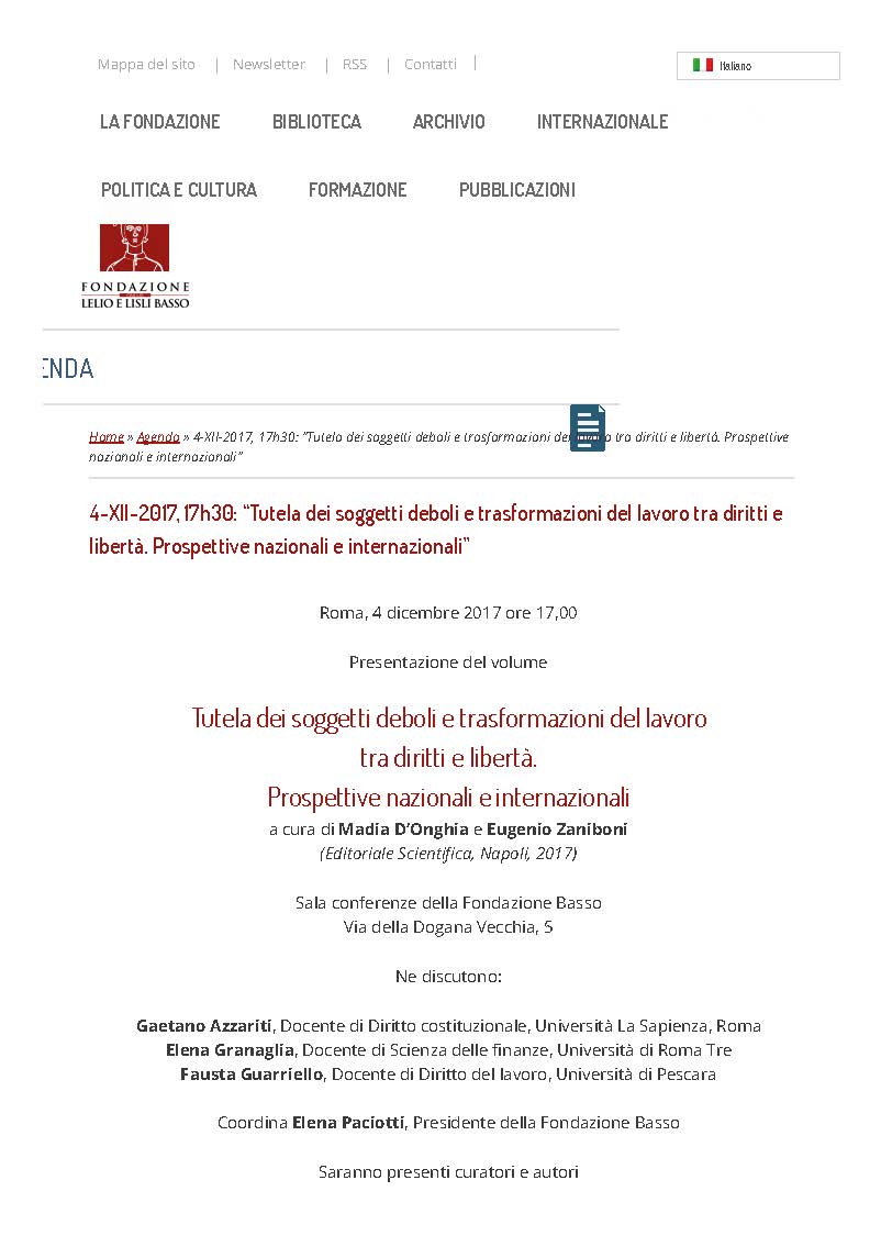 Roma 4 dicembre