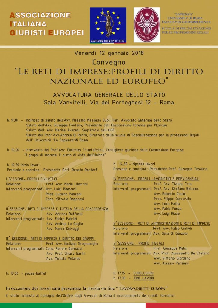 Roma 12 gennaio