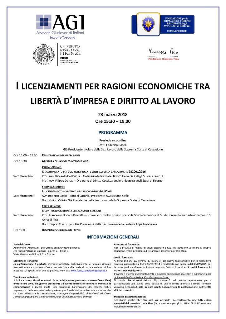 Firenze 23 marzo