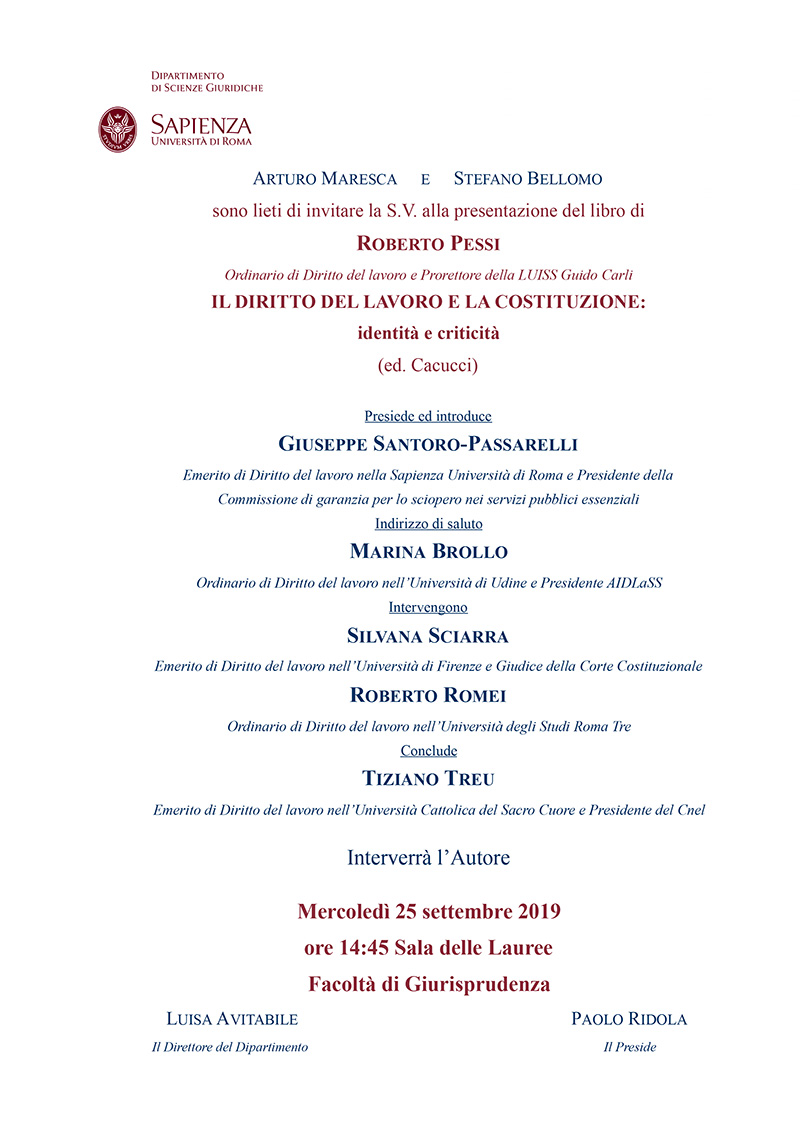 Invito presentazione libro Pessi